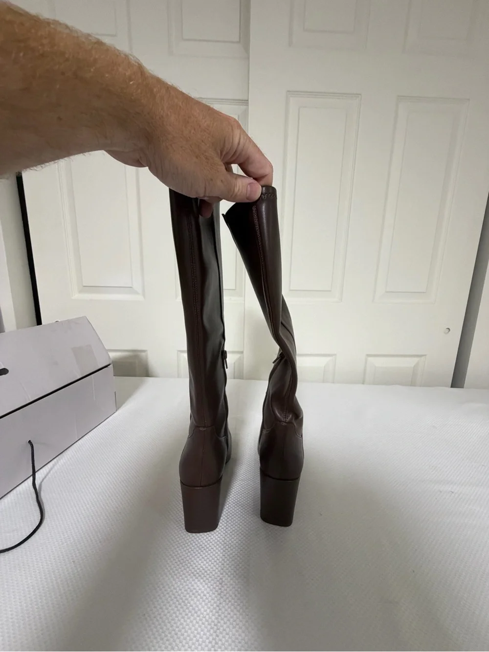 New Aldo Satori Block Heel Knee High Boot Size:7
